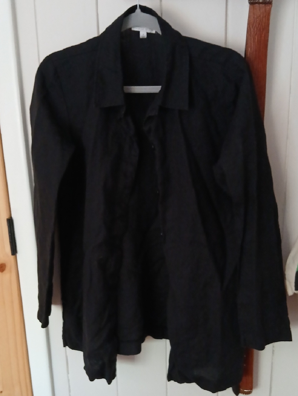 Black Linen Tunic